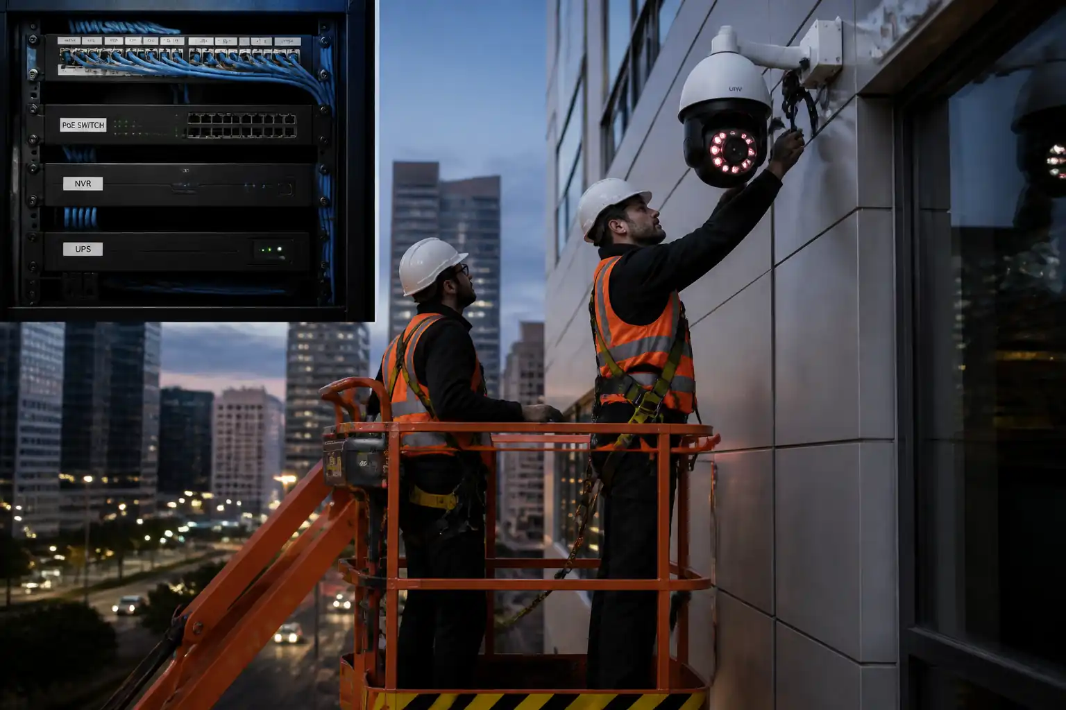 Method Statement – CCTV System Installation (IP Fixed & PTZ), NVR, Structured Cabling, Configuration & Commissioning – Method Statement