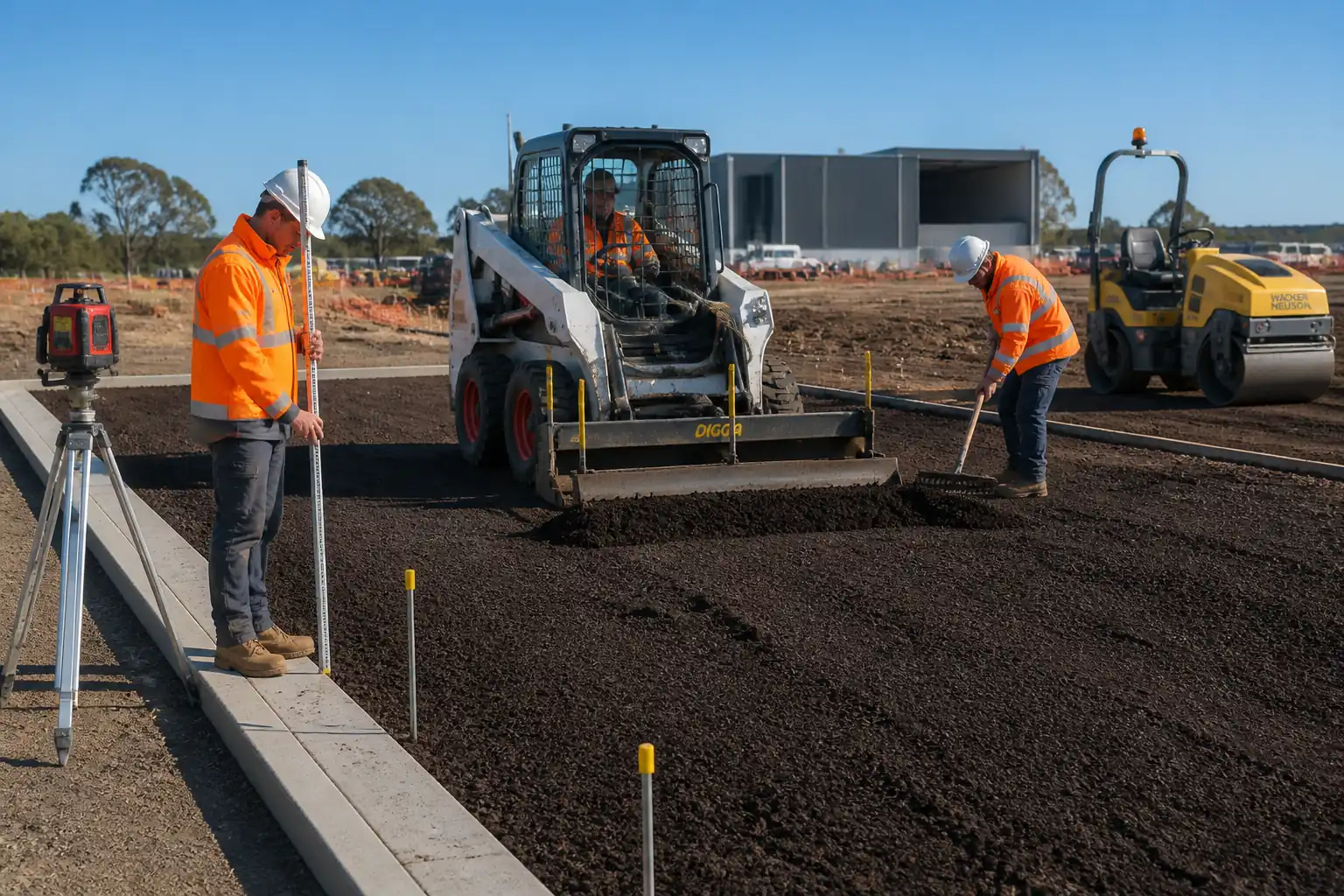 Method Statement: Spreading and Final Grading of Topsoil for Landscape Areas – Method Statement