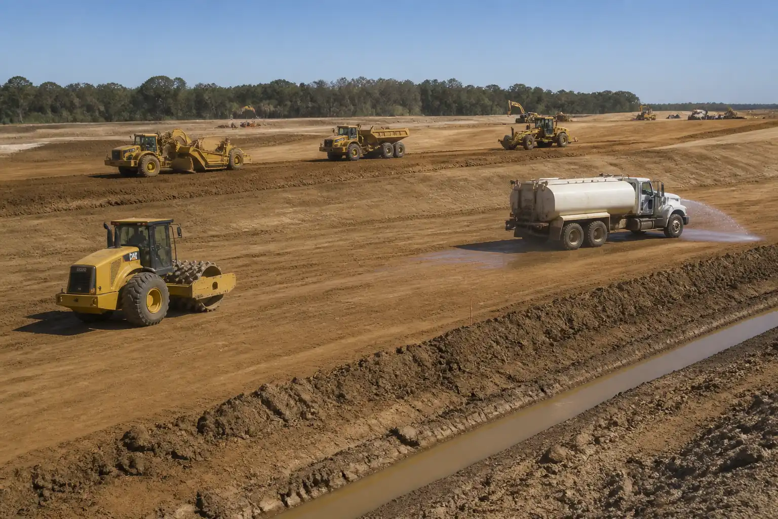 Method Statement: Bulk Cut-to-Fill Earthmoving for