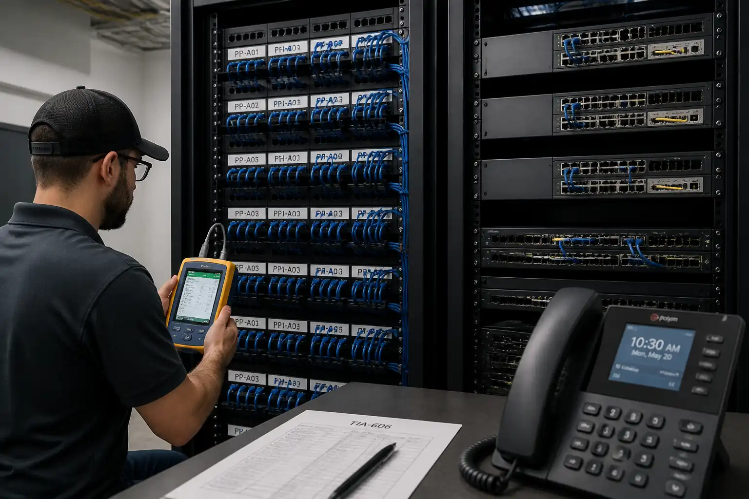 Method Statement – IP Telephone System Installation and Commissioning – Method Statement