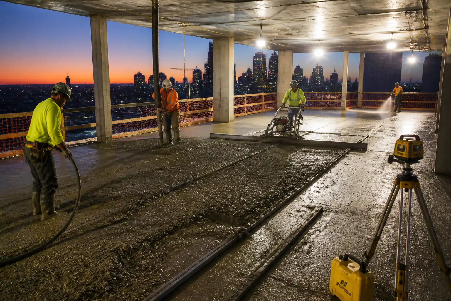 ITP – Suspended Slab and Beam Concrete Placement, Leveling, and Finishing