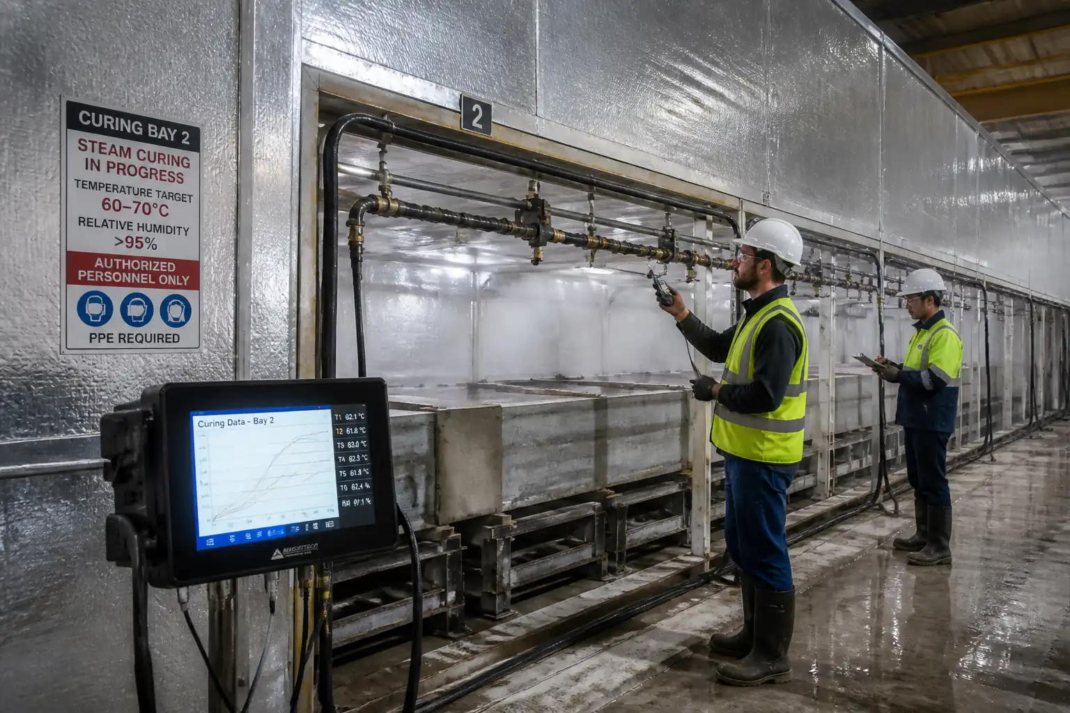 ITP – Accelerated Steam Curing of Precast Concrete Elements