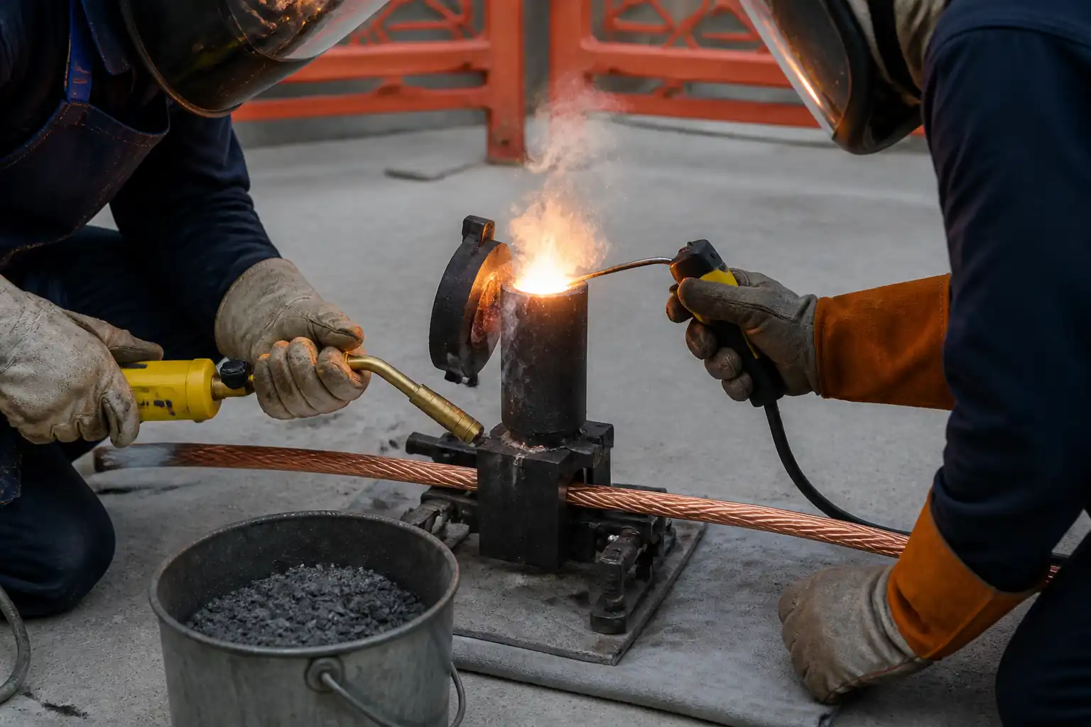 Method Statement: Exothermic Welding of Earthing and Lightning Protection Connections – Method Statement
