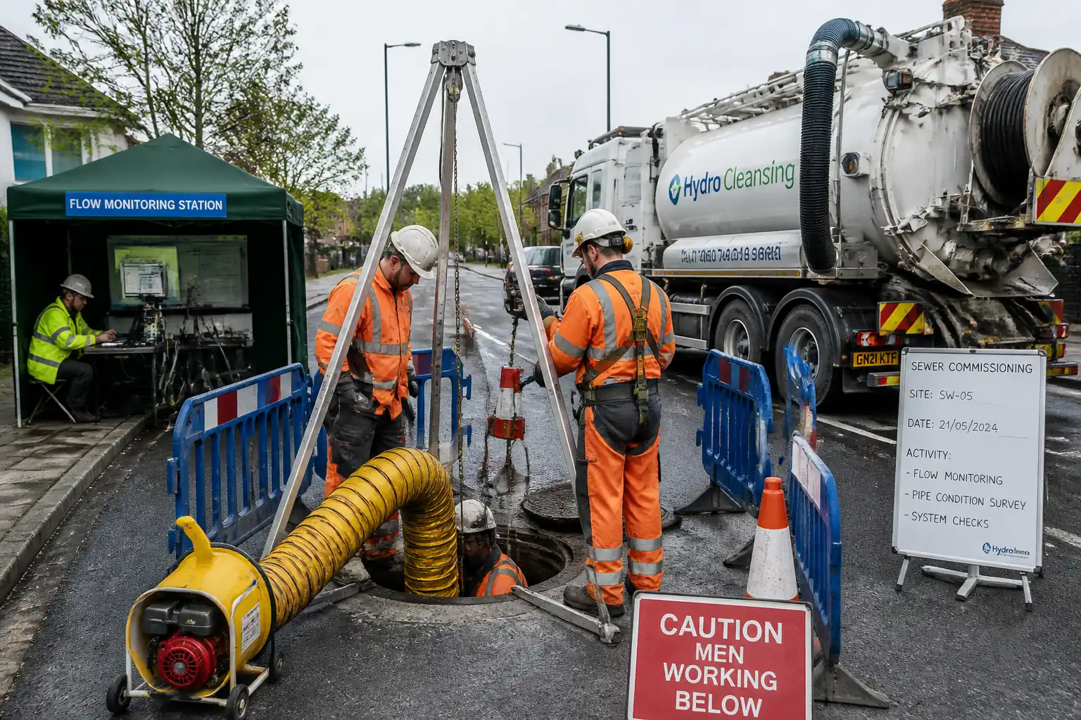 Method Statement: Pre-Commissioning and Final Flow Testing of Sewerage Network – Method Statement