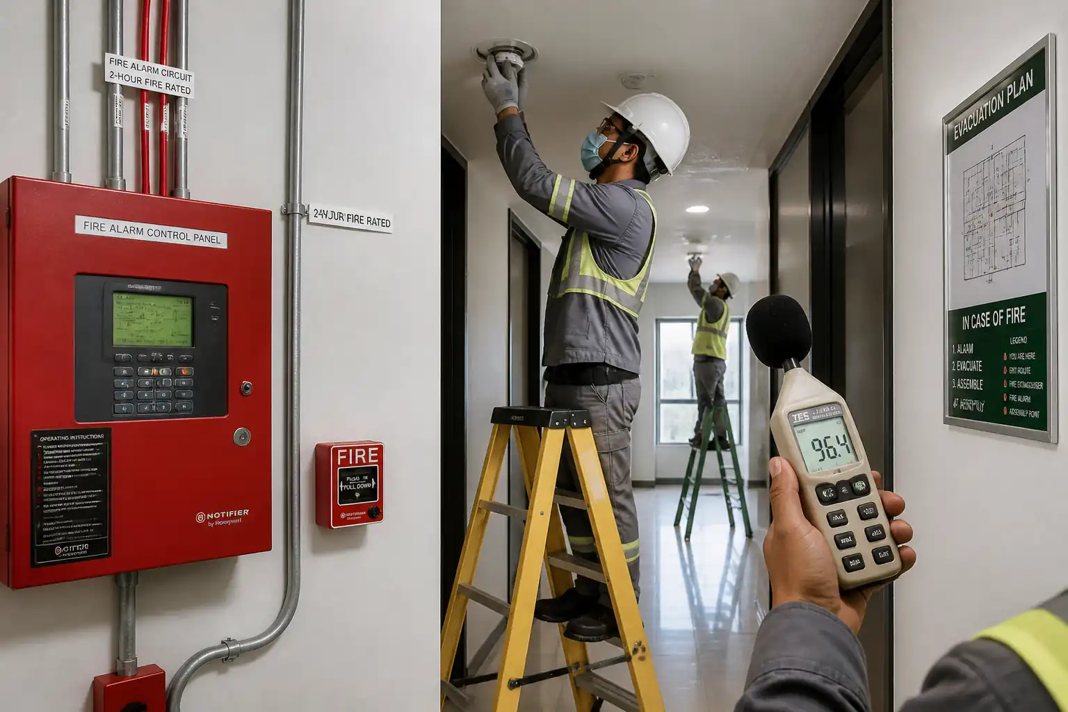 Method Statement: Fire Alarm Detection and Notification Devices Installation – Method Statement