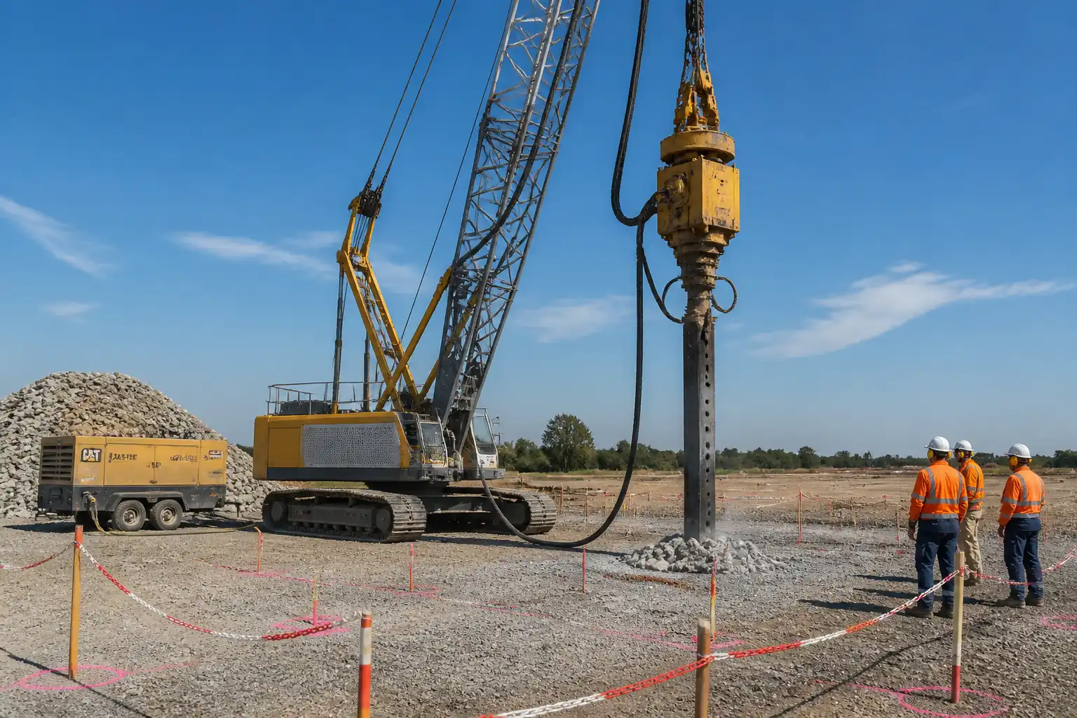 Method Statement: Vibro-Replacement Stone Columns (Bottom-Feed) for Weak Cohesive Soils – Method Statement