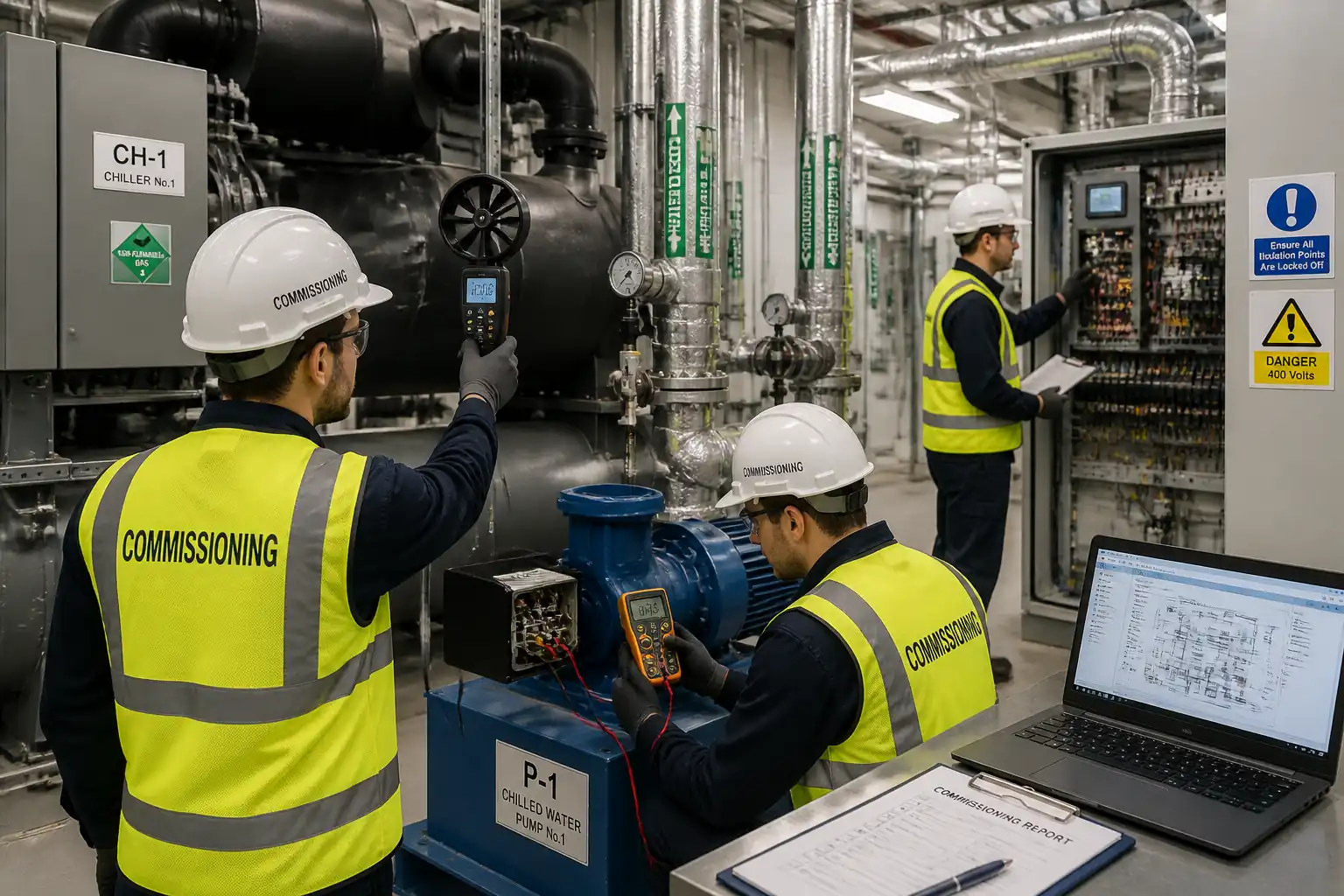 Method Statement: Building Services Commissioning Plan – Development, Implementation, Testing and Handover – Method Statement