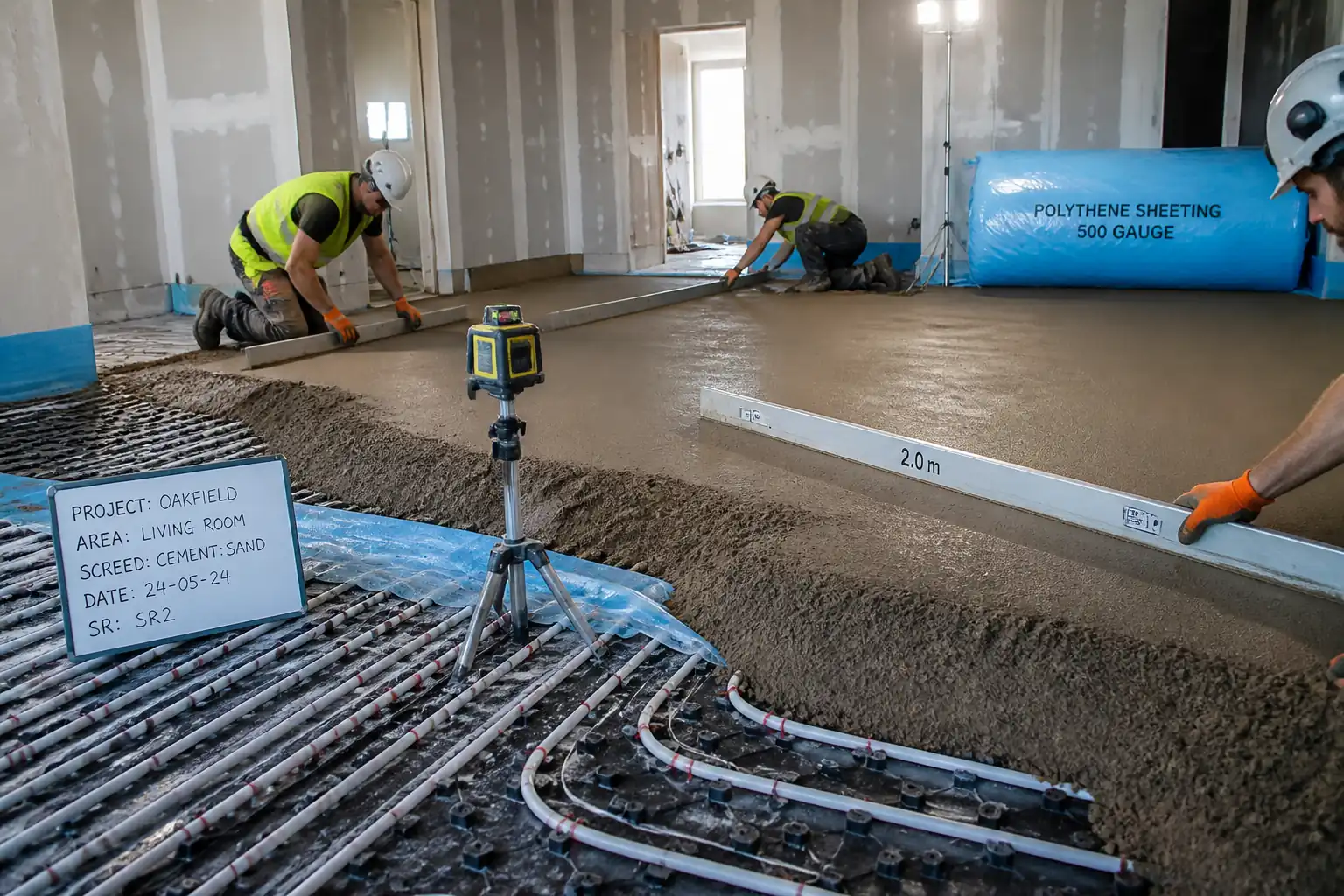 Inspection & Test Plan (ITP) for Cement–Sand Floor