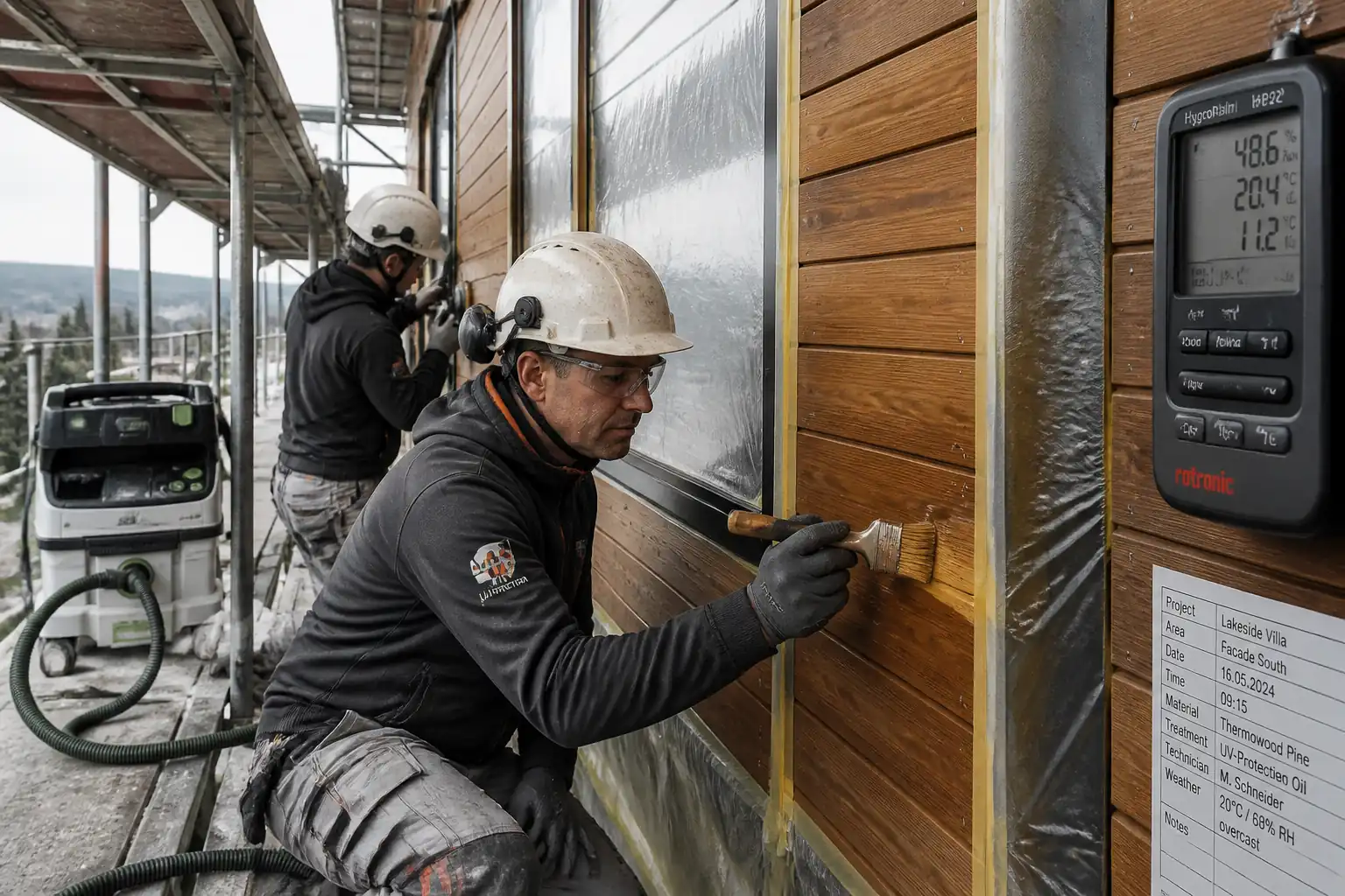 Method Statement: External Timber Cladding Oiling and Weather-Protection Treatment – Method Statement