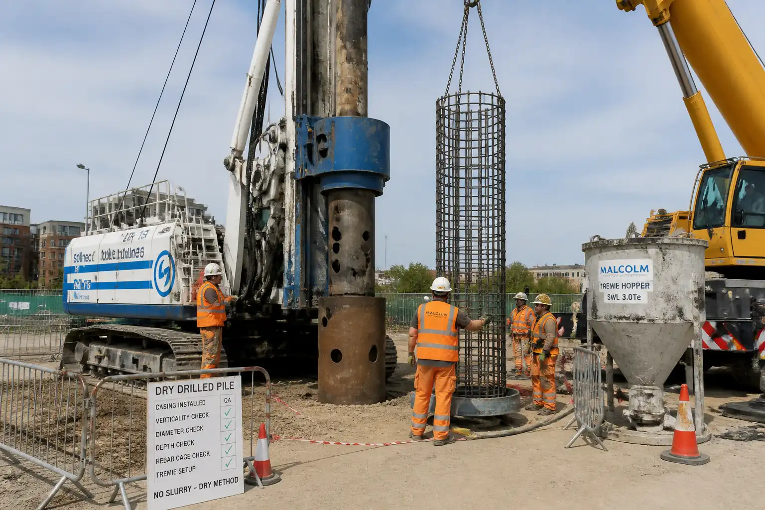 Method Statement – Bored Cast-in-Place Concrete Pi
