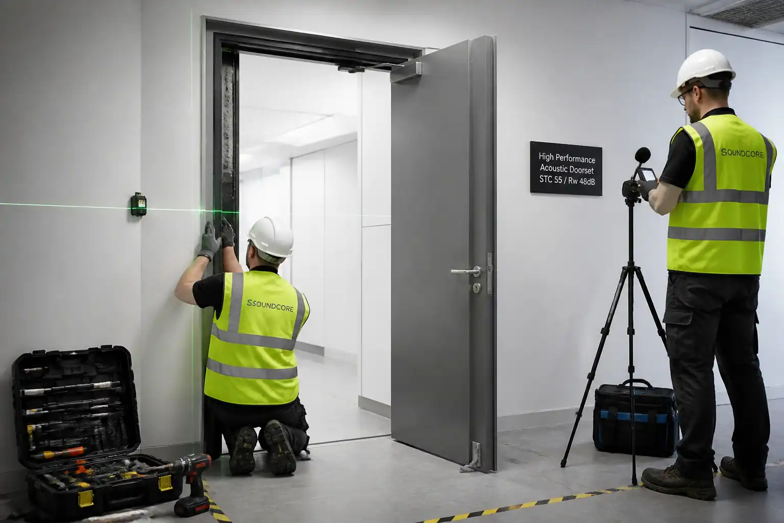 Method Statement – Acoustic Door Installation Works – Method Statement